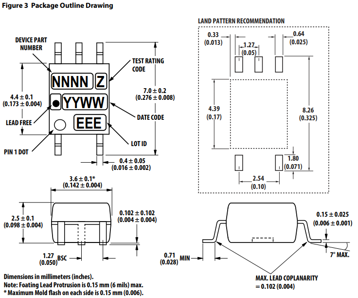 ACPL-M60L-500E Outline